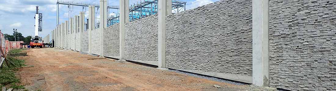 Brambleton Substation Perimeter Wall Terra Site Constructors, LLC